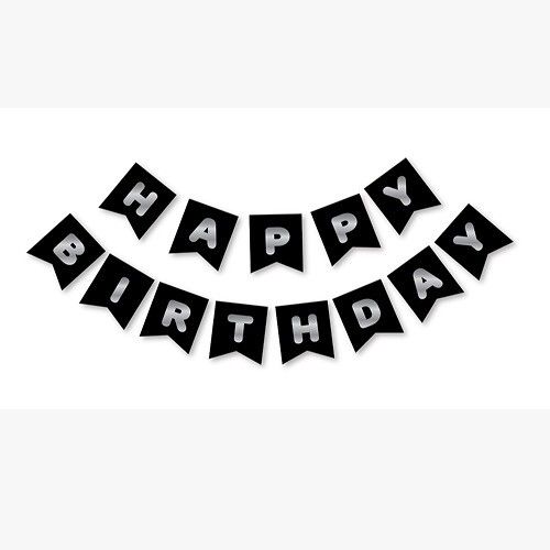 WARAKLI YAZI BANNIR HAPPY  BIRTHDAY SYH GÜMÜŞ
