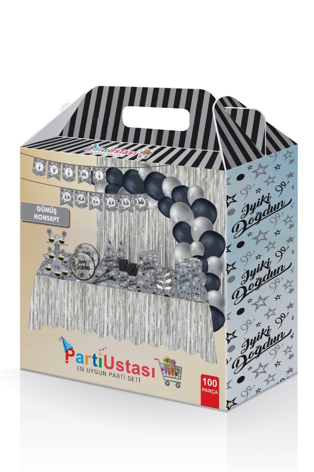 PARTİ SETİ İYİ Kİ DOĞDUN GÜMÜŞ