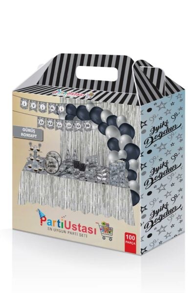 PARTİ SETİ İYİ Kİ DOĞDUN GÜMÜŞ