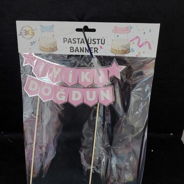 PASTA ÜSTÜ BANNIR İ.DOĞDUN PEMBE GÜMÜŞ