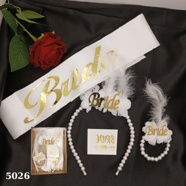 4 LU TÜYLÜ SET BEYAZGOLD