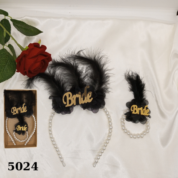 4 LU TÜYLÜ SET SIYAHGOLD