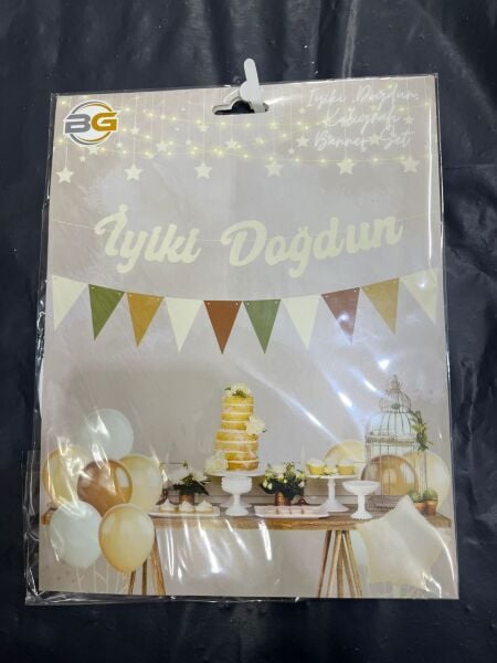 İYİKİ DOĞDUN DUZ FLAMALI KALOGRAFİ KREM