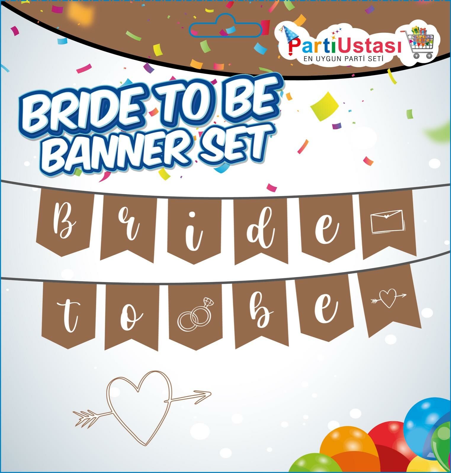 YAZI BANNER BRİDE TO BRONZ