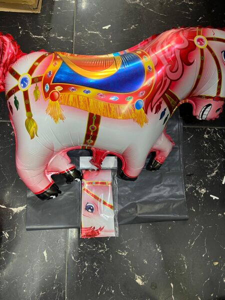 FOLYO BALON ATLI KARINCA KIRMIZI