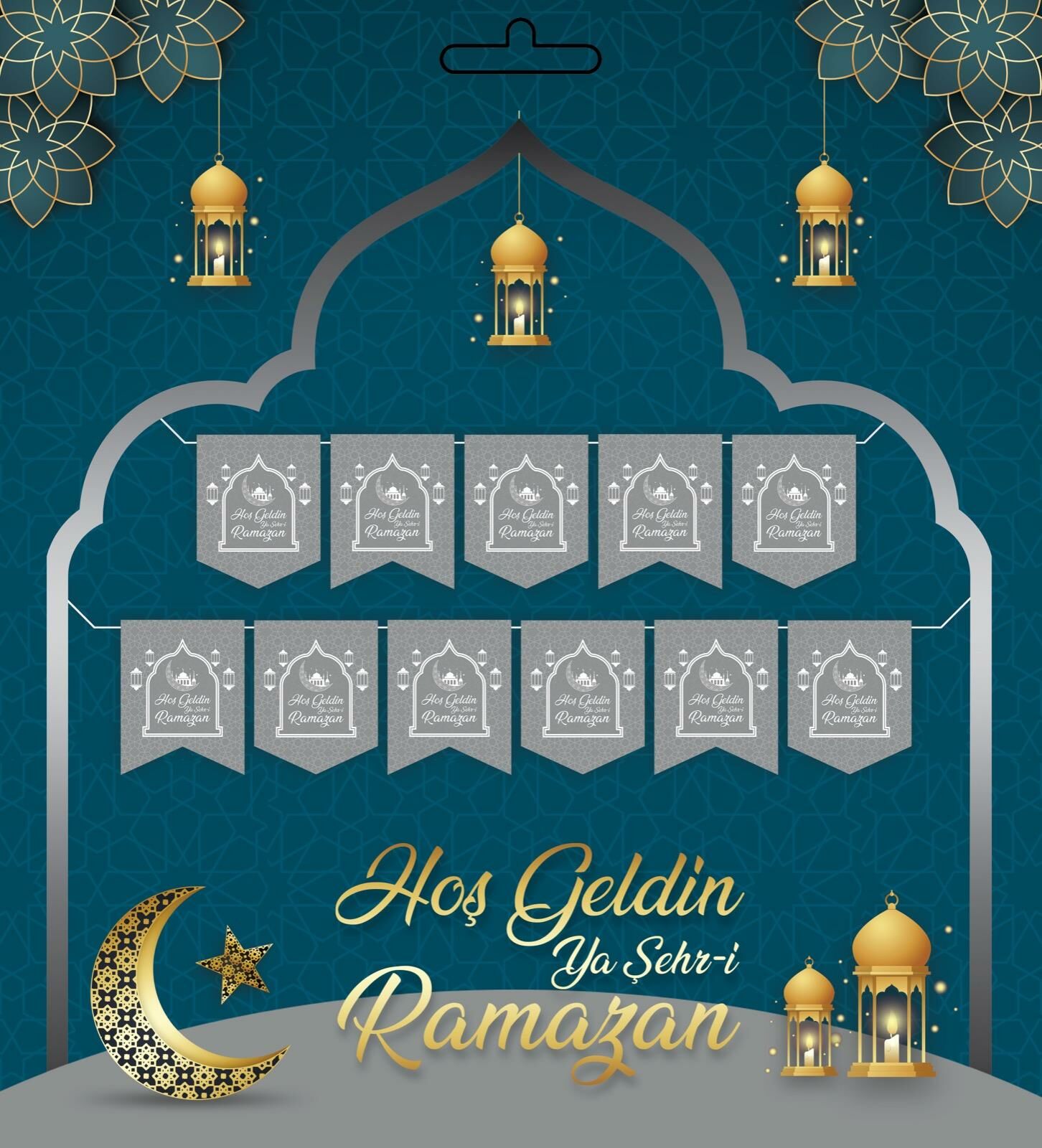 YAZI ZARF BANNER RAMAZAN GÜMÜŞ