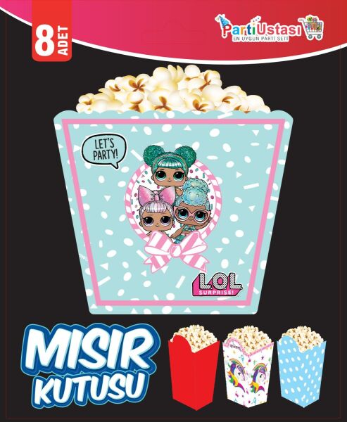 MISIR KUTUSU LOL BEBEK 8 Lİ