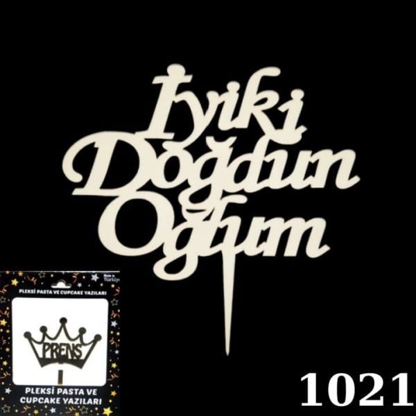 PASTA YAZISI PLEKSİ İ.DOĞDUN OĞLUM ALTIN
