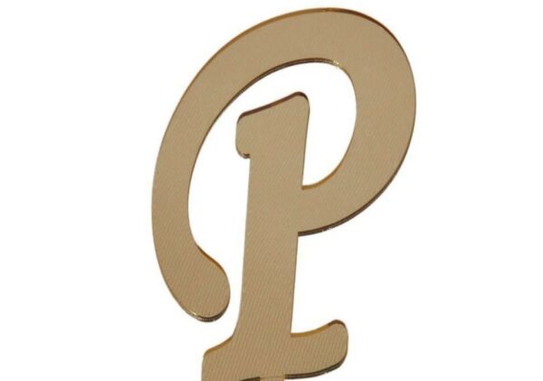 PLEKSİ 20 Lİ HARF ALTIN NO:P