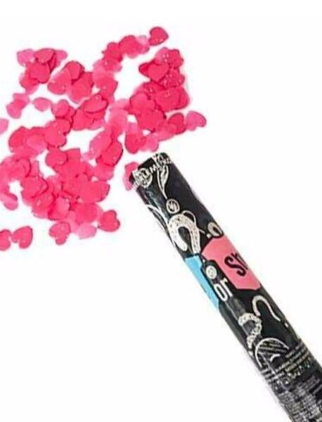 KONFETİ 30 CM CİNSİYET PEMBE