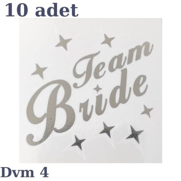 DÖVME TEAM BRİDE GÜMÜŞ NO:4